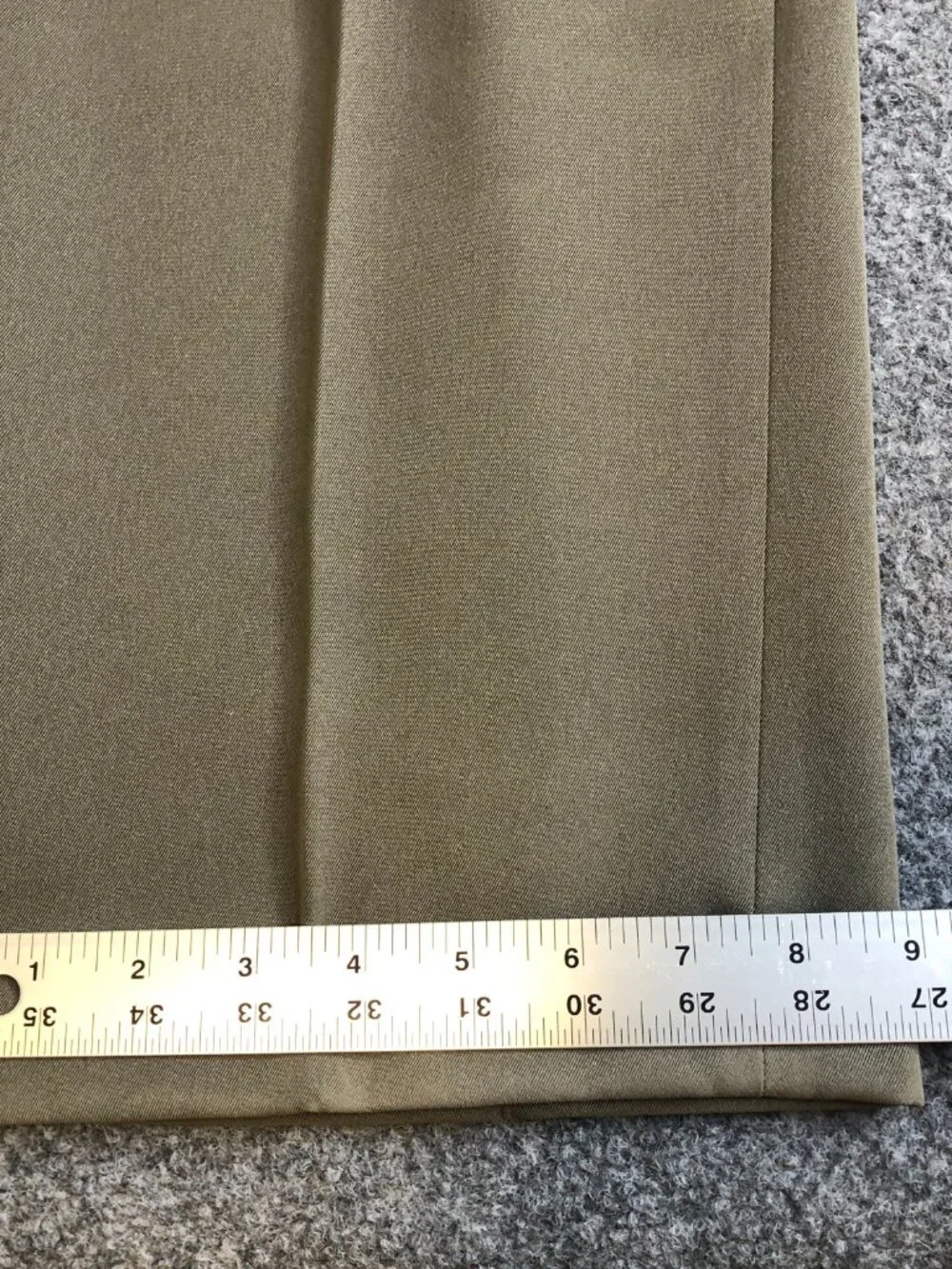 Lauren Ralph Lauren Pants Mens 36x32 Beige Taupe Double Pleated High Waist